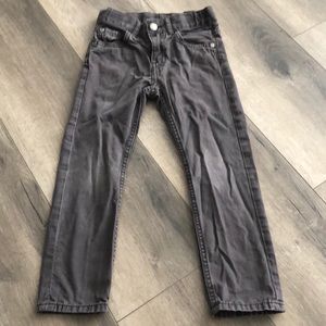 H&M boys gray skinny stretchy pant